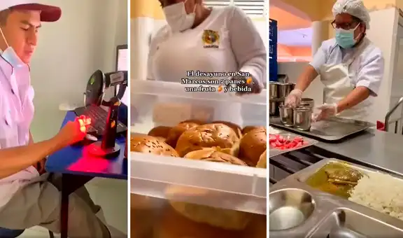 Alumna sanmarquina revela cómo es el desayuno y almuerzo en el comedor de la UNMSM