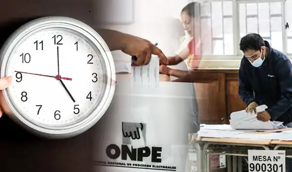 ¿Hasta qué hora se puede votar este 2 de octubre? Revisa AQUÍ horarios diferenciados según ONPE