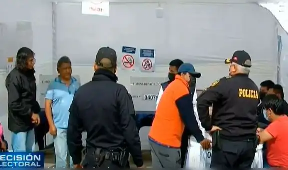 ONPE detectó a elector que llevó cédula marcada a local de votación en La Molina