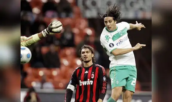 Claudio Pizarro: la vez que el ‘Bombardero’ eliminó al AC Milan de Pirlo, Dida y Beckham