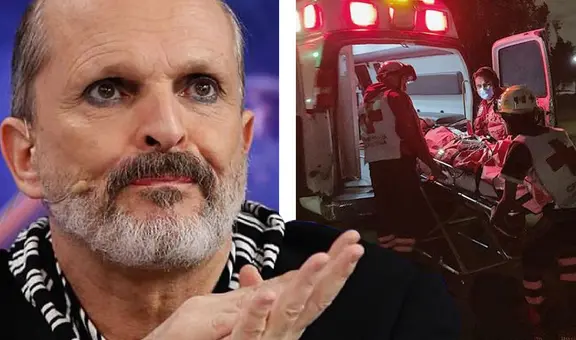 Miguel Bosé es operado de emergencia a causa de una hernia discal