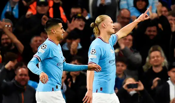 Con doblete de Haaland: Manchester City goleó 5-0 a Copenhague por la Champions League