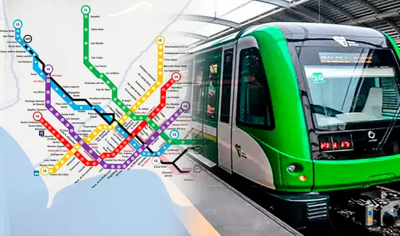 Metro de Lima: todo sobre la futura red de transporte que unirá a más de 25 distritos limeños