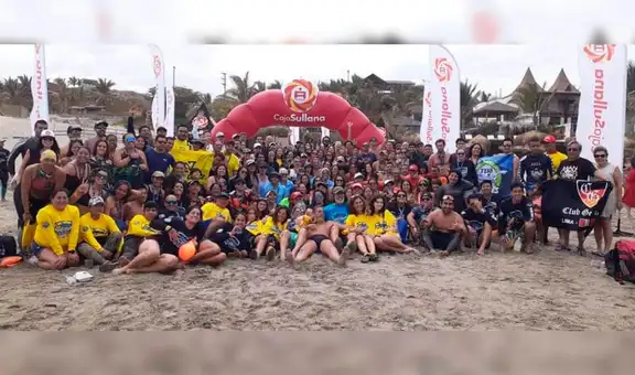 Impulsan natación en aguas abiertas en Piura