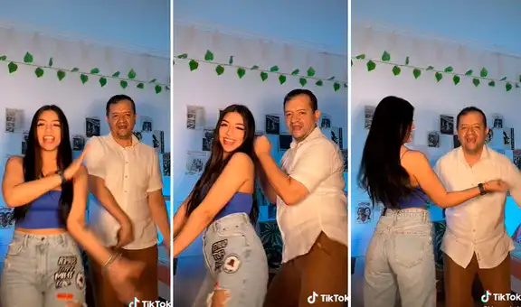 Padre se aprende los pasos de “Baby otaku” para bailar con su hija y se termina robando el show