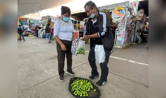 Chiclayo: venta de limón disminuyó en un 50%
