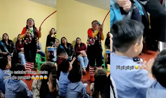 Animadora bromea en fiesta sobre qué padre de familia es infiel y niño responde: “Mi papá”