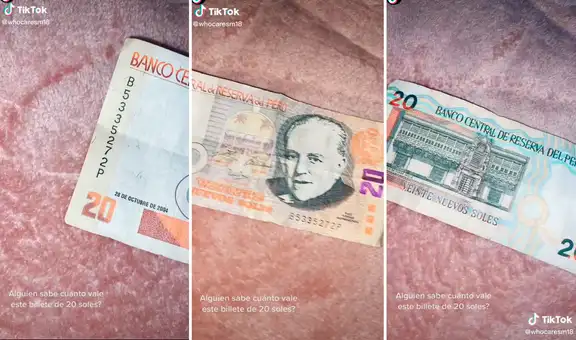 “Te doy 200 monedas de 10 céntimos”: trolean a mujer que pensó tener billete de S/ 20 antiguo