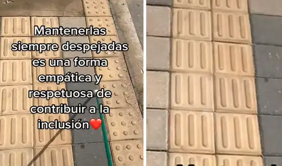 ¿Qué son los pisos podotáctiles y por qué es tan importante tenerlos en las calles?