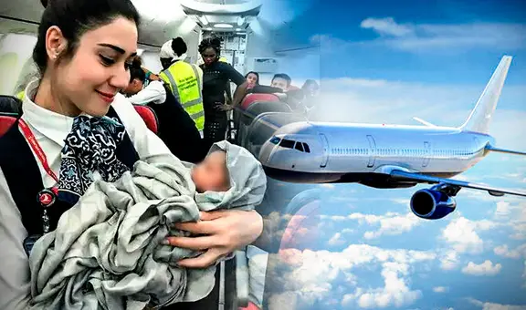 ¿Cuál es la nacionalidad para un bebé si nace durante un vuelo?