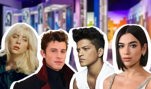 Dua Lipa, Bruno Mars, Shawn Mendes y Billie Eilish juntos en campaña a favor de la educación musical