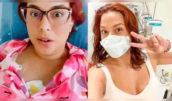 Natalia Salas recibió su primera sesión de quimioterapia: “Bastante diferente a lo que pensaba”
