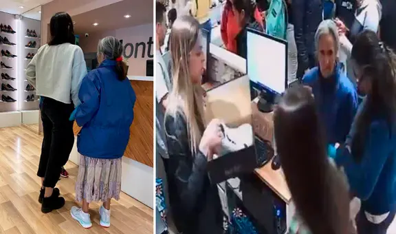 Tienda regala zapatillas a anciana que no las pudo comprar porque su tarjeta estaba vencida