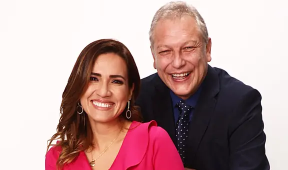 Alvina Ruiz y Gunter Rave emocionados por el 26° aniversario de “America noticias”
