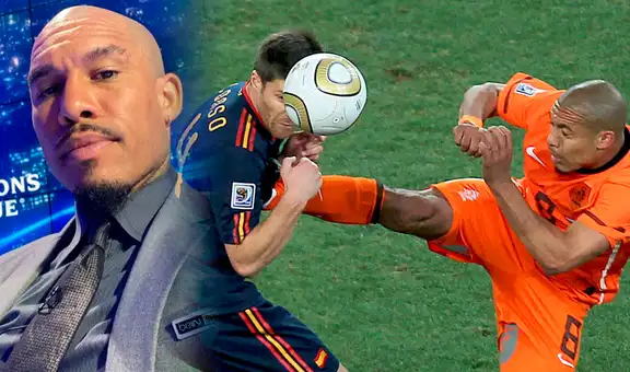 ¿Cómo explicó Nigel De Jong la tremenda patada a Xabi Alonso en Sudáfrica 2010?
