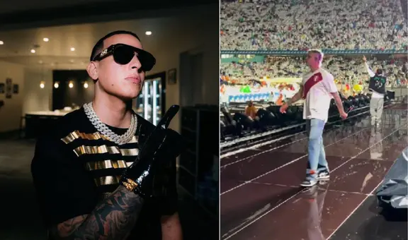 Daddy Yankee: Emilio Jaime se luce cantando en el show del ‘Big Boss’ en Colombia