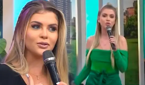 Brunella Horna confesó haber miccionado en la vía pública: “No me quedó de otra”