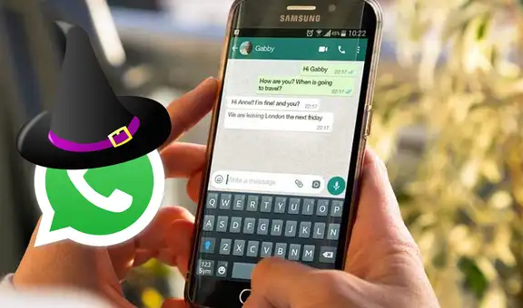 WhatsApp: ¿sabías que puedes ponerle un sombrero de bruja al ícono de la app de mensajería?
