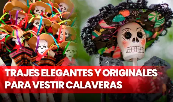 Día de Muertos 2022: ¿con qué trajes elegantes y originales vestir a una calavera?