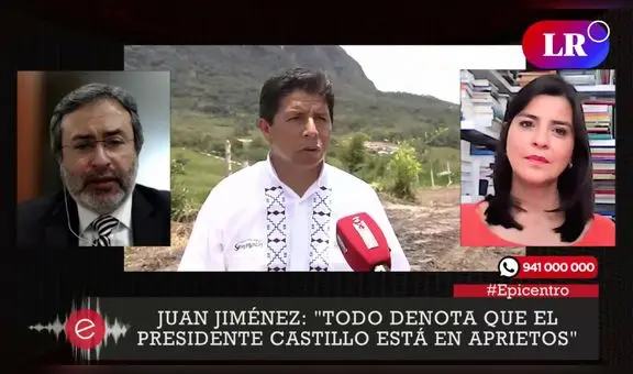Juan Jiménez: “Definitivamente, el presidente está en aprietos”