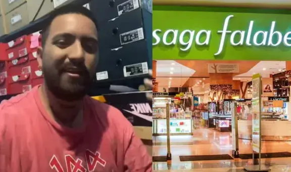 George Rubín, el tiktoker experto en zapatillas, afirma que web de Saga Falabella vende ‘fakes’