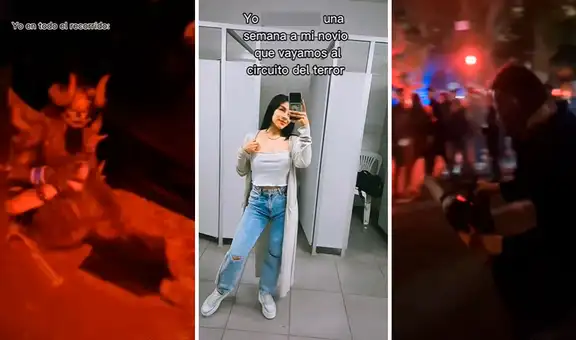 Joven convence a su novio de visitar el Circuito del Terror, pero se arrepiente: “Traumada quedé”