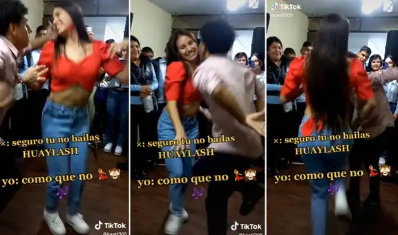 Le dicen que no sabe bailar huaylas, pero ella sorprende al sacar los ‘pasos prohibidos’