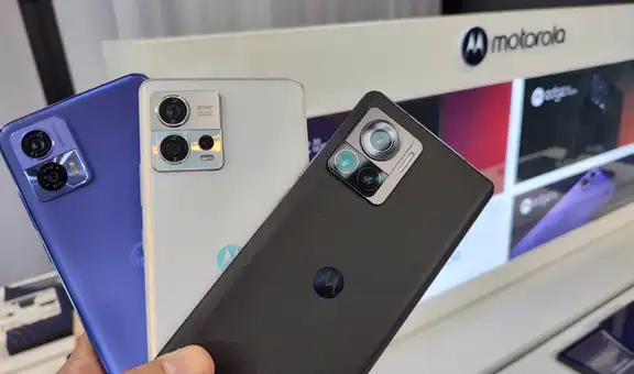 Motorola lanza los nuevos edge 30 Ultra, Fusion y Neo que destacan por sus cámaras y baterías