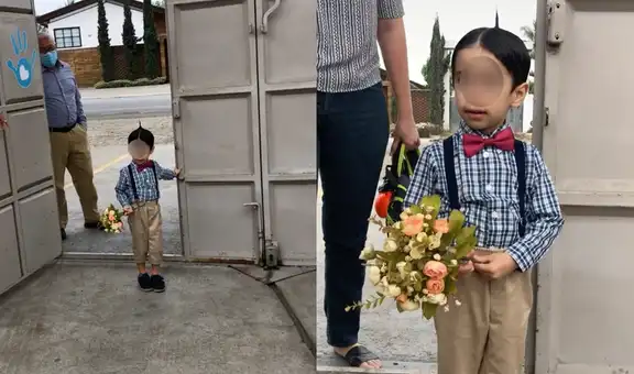 Niño es disfrazado de Alfalfa y se convierte en la sensación de la fiesta