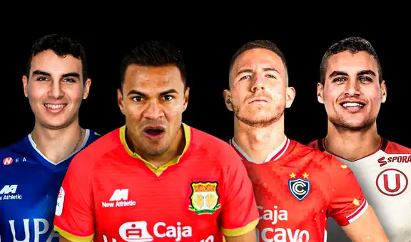 Ni juntos alcanzan al goleador de la Liga 1: los números de los 3 delanteros locales convocados 