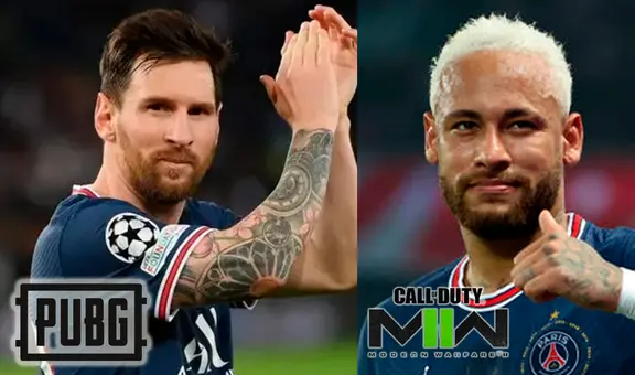Tiembla Fortnite: Lionel Messi llegará a PUBG y Neymar estará en Call of Duty