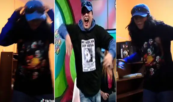 Peruana se disfraza de Andy V por Halloween y saca los ‘pasitos prohibidos’ al imitar su baile