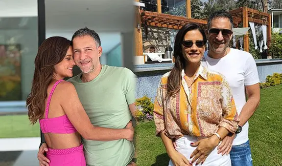 ¿Cuál es la profesión de Samuel Dyer, esposo de María Pía Copello, y cuántos años llevan juntos?