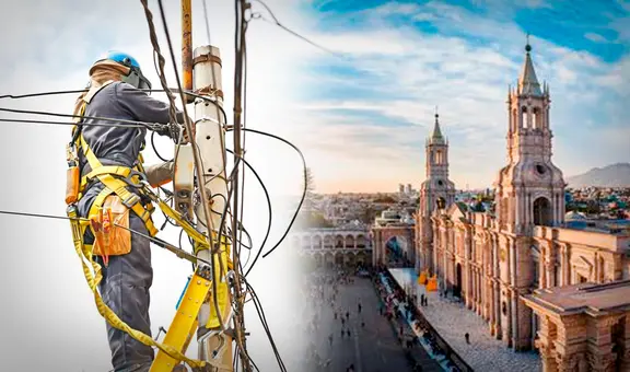 Corte de luz en Arequipa afectará a 12 distritos desde este 31 de enero al 4 de febrero