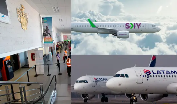 Arequipa: Aerolíneas Latam y Sky reanudaron parcialmente sus operaciones