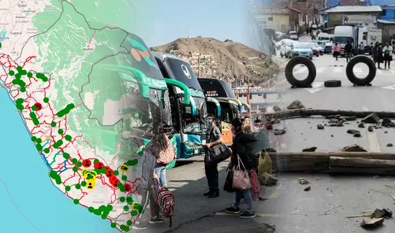 Carreteras bloqueadas en Perú: el estado de las vías hasta el 5 de febrero