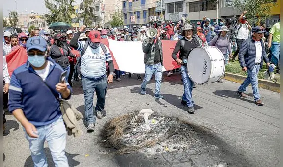 Convocan nueva jornada de protestas para abril contra el Gobierno de Dina Boluarte en Arequipa