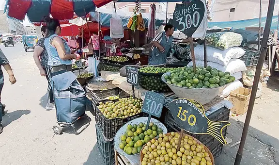 Inflación acumulada a febrero llega a 8,64% en Lima Metropolitana