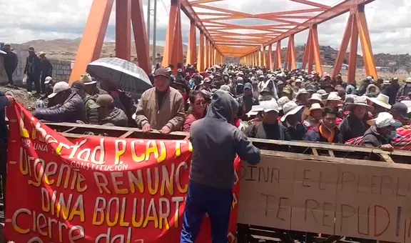 ¿Por qué los aimaras en Puno bloquean el puente internacional de Ilave como medida de protesta?