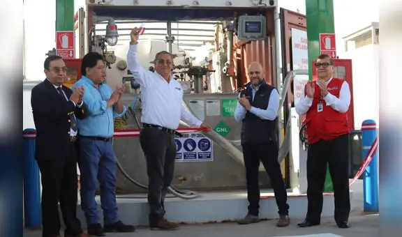 Cálidda inaugura primera estación de gas natural licuado en Sudamérica