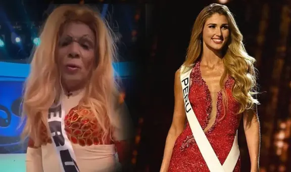 Kike Suero se convirtió en Alessia Rovegno en divertida parodia del Miss Universo en “JB en ATV”