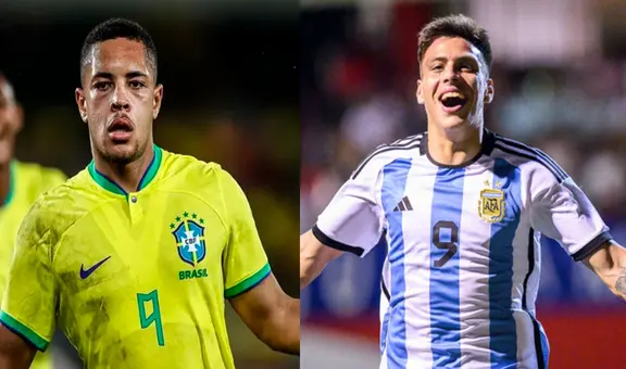 Brasil vs Argentina Sub 20 EN VIVO: todo sobre el el cotejo por el Sudamericano 2023
