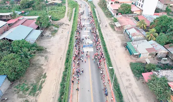 Madre de Dios aislada por bloqueos y el gas ya llega a S/300