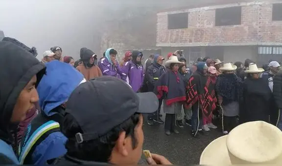 La Libertad: habrían abandonado y robado celulares a ronderos durante marcha contra Dina Boluarte en Lima