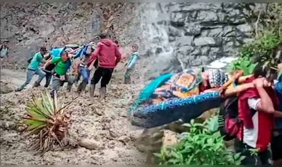 Cajamarca: mujer pierde a sus gemelos por falta de carretera en Tacabamba