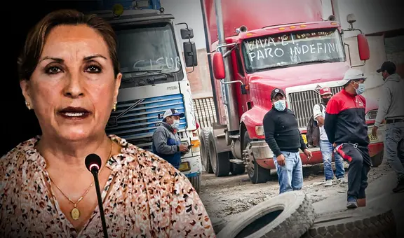 Camioneros le dan ultimátum de 48 horas a Dina Boluarte: advierten apagado de motores
