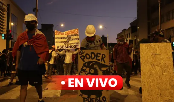 Marcha en Lima EN VIVO: se reportan enfrentamientos entre manifestantes y la PNP entre los jirones Puno y Lampa