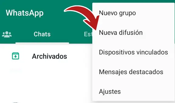 WhatsApp: ¿para qué sirve la opción 'Nueva difusión' y por qué debes aprender a utilizarla?