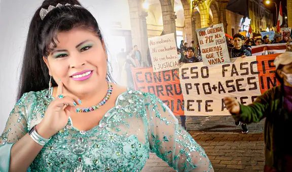 Isaura de los Andes donó S/10.000 para protestantes que viajarán a Lima