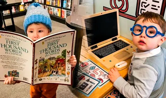 Teddy, el niño que aprendió a leer a los 2 años y puede contar hasta 100 en 7 idiomas